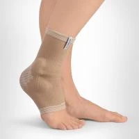 Бандаж компрессионный на голеностопный сустав с силиконовыми вставками PK F03 "Интерлин" Бандаж компрессионный на голеностопный сустав с силиконовыми вставками PK F03 "Интерлин"